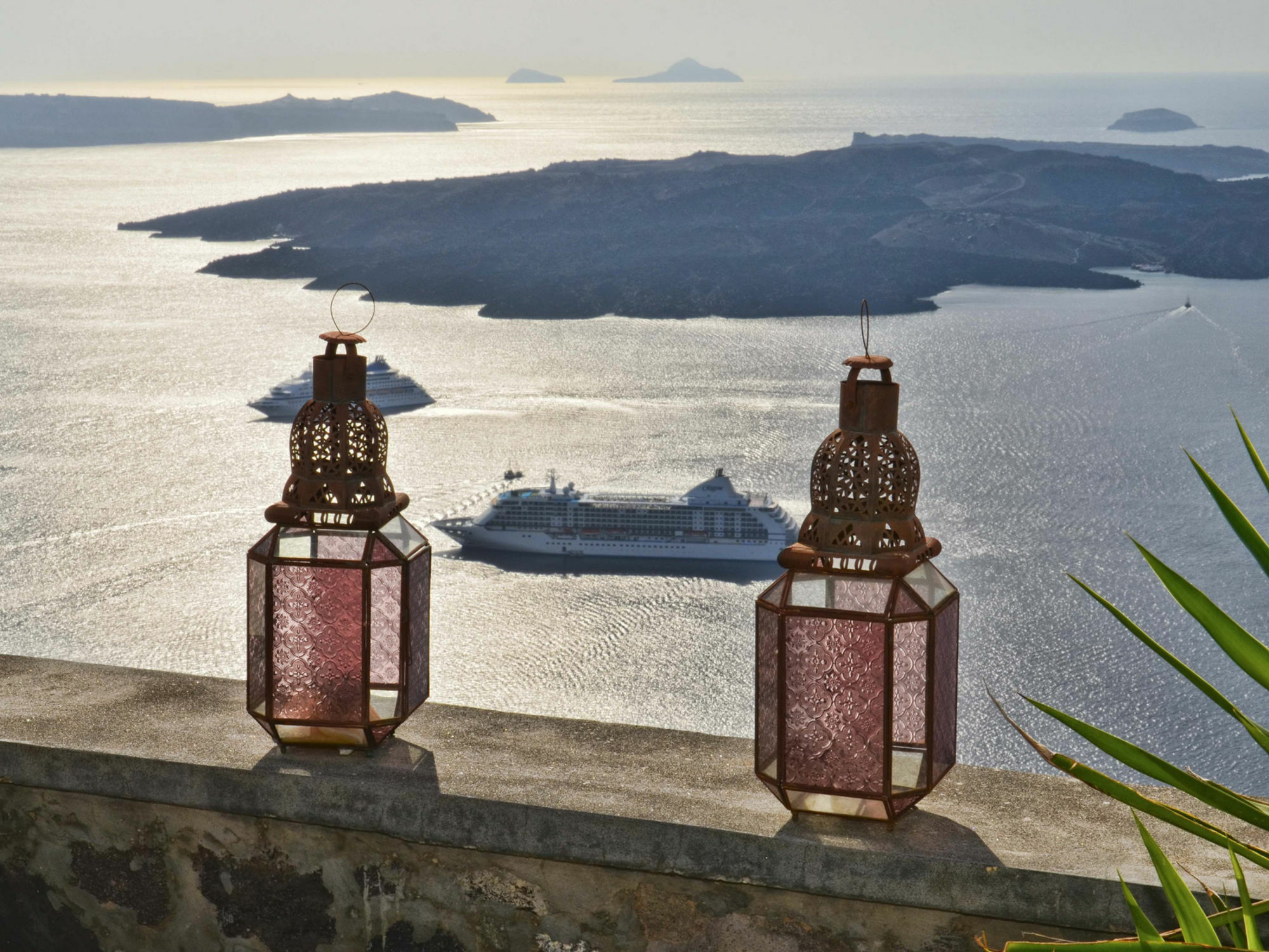 Villa Fegari Firostefani Buitenkant foto