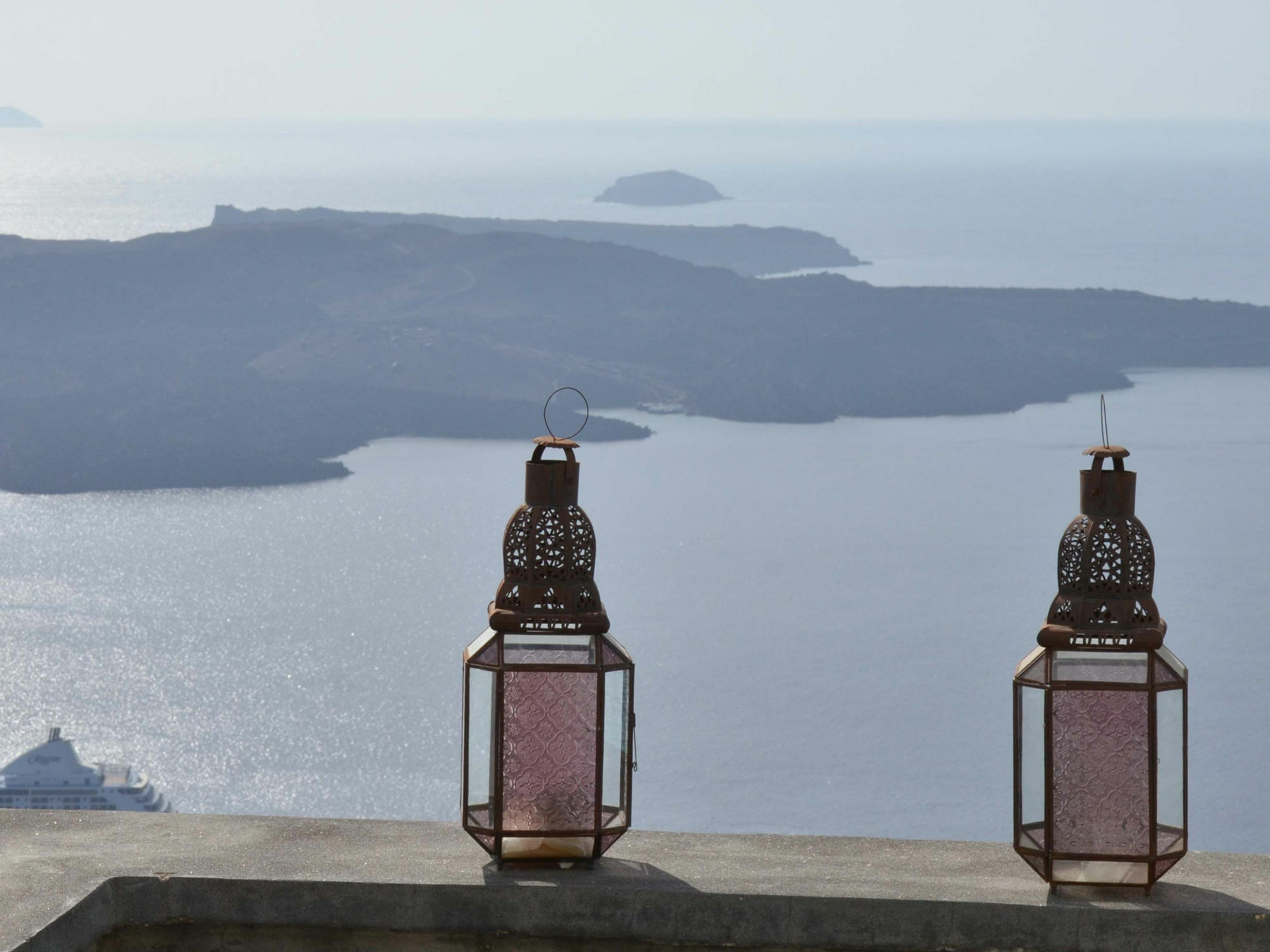 Villa Fegari Firostefani Buitenkant foto