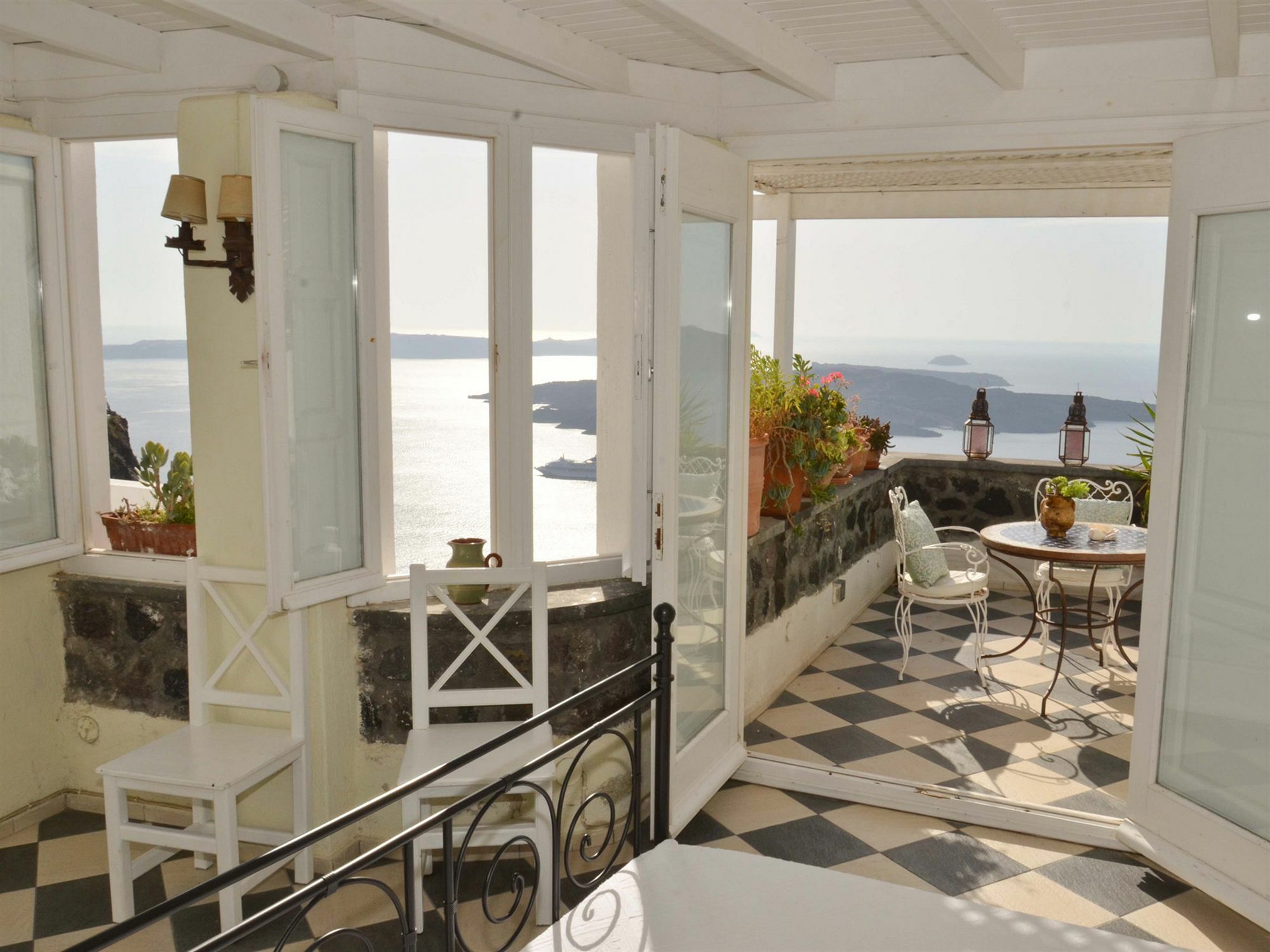 Villa Fegari Firostefani Buitenkant foto