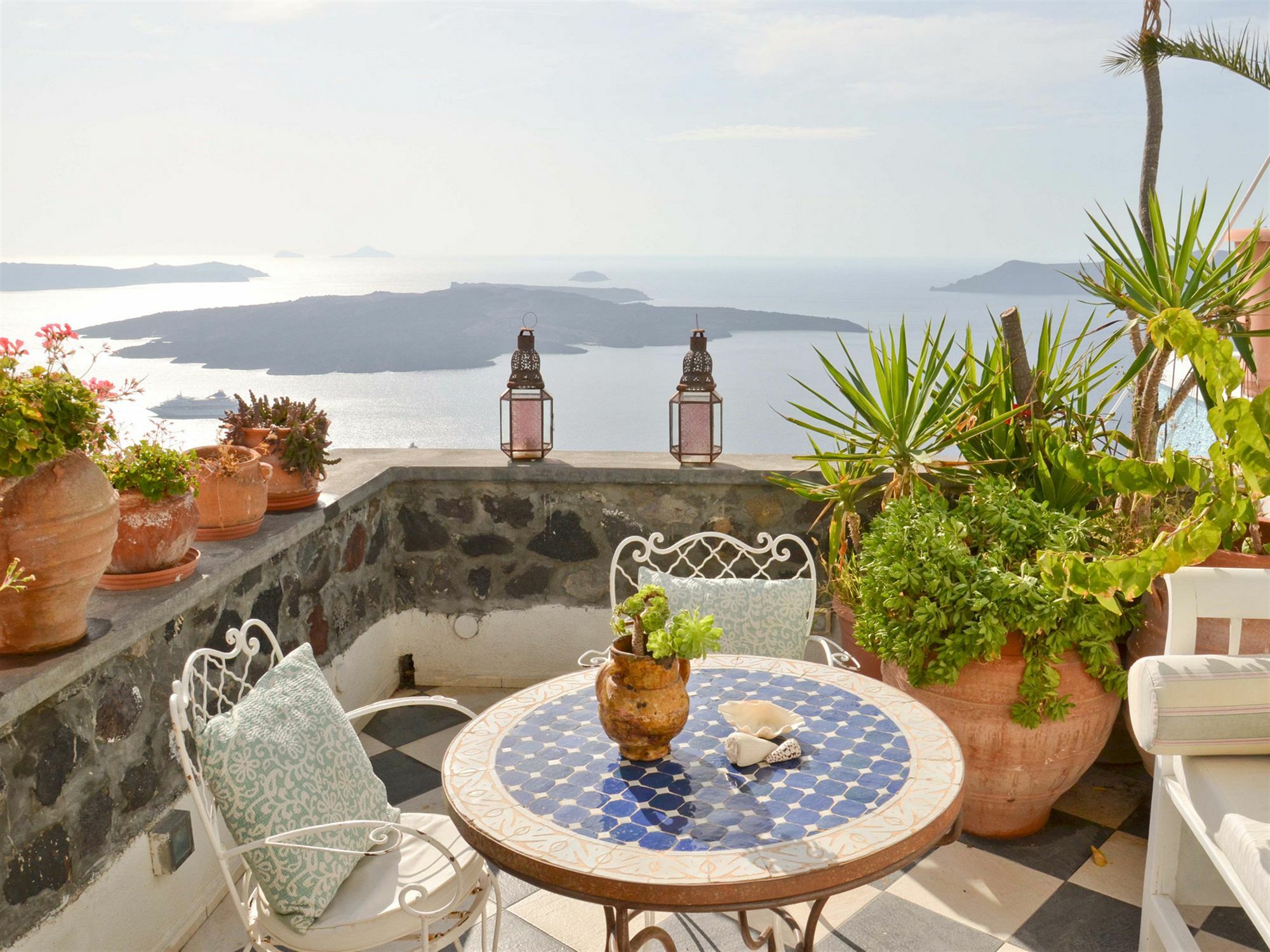 Villa Fegari Firostefani Buitenkant foto