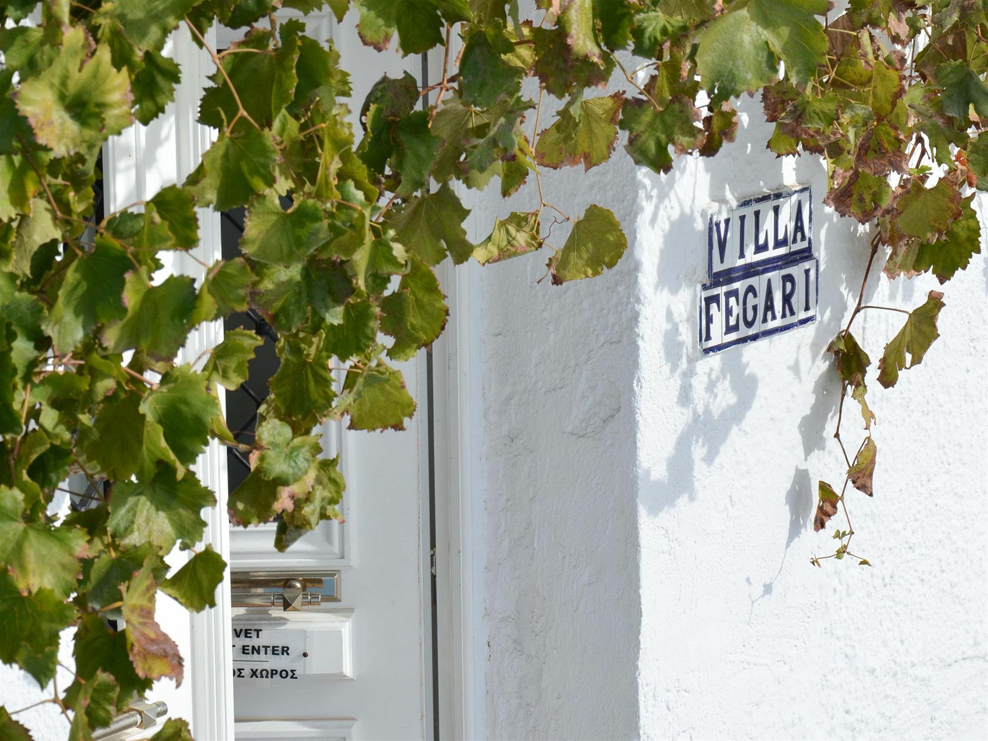 Villa Fegari Firostefani Buitenkant foto