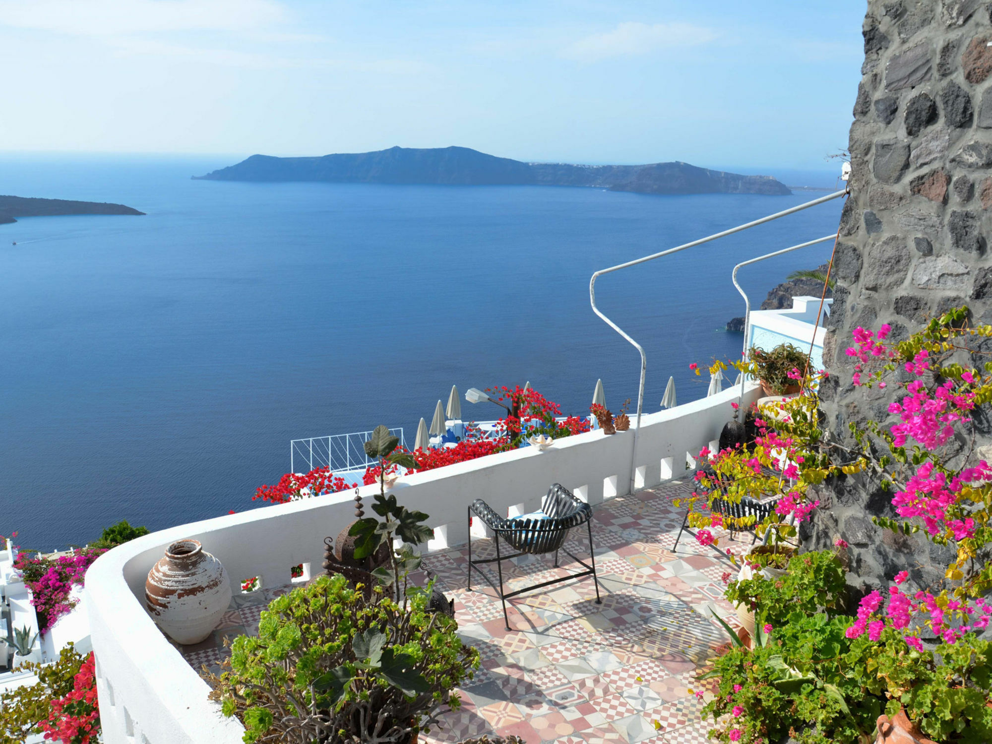 Villa Fegari Firostefani Buitenkant foto