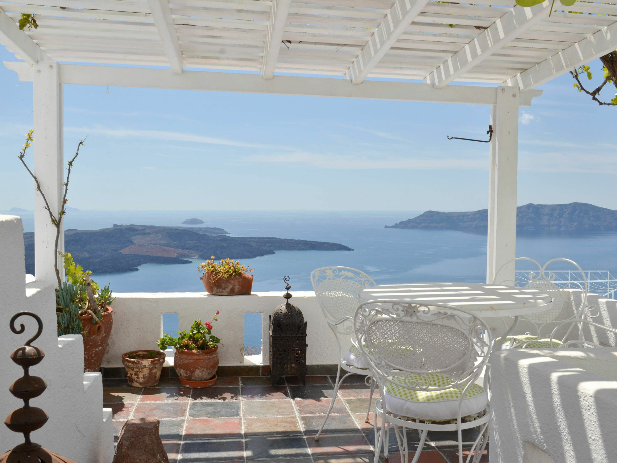 Villa Fegari Firostefani Buitenkant foto