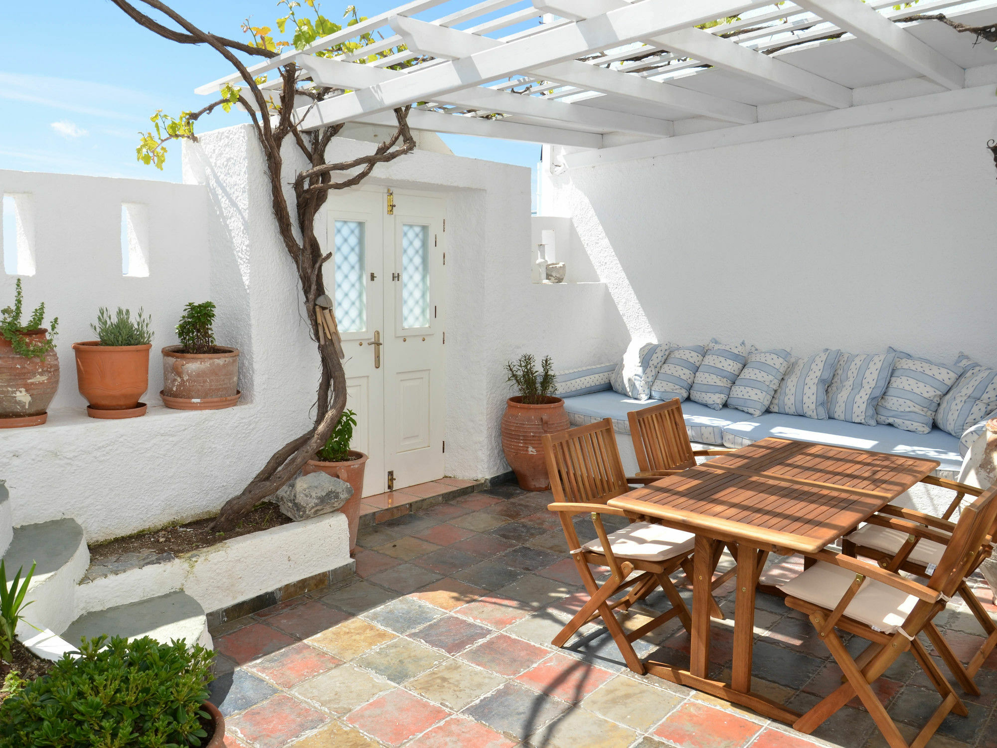 Villa Fegari Firostefani Buitenkant foto